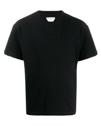 Мужская черная футболка с круглым вырезом от Bottega Veneta