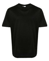Мужская черная футболка с круглым вырезом от Brioni