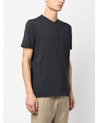 Мужская черная футболка с круглым вырезом от Barena