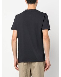 Мужская черная футболка с круглым вырезом от Barena