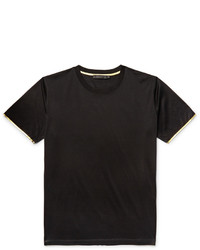 Мужская черная футболка с круглым вырезом от Calvin Klein Collection