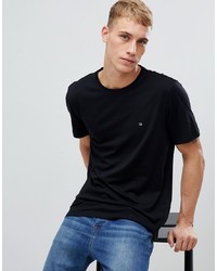 Мужская черная футболка с круглым вырезом от Calvin Klein