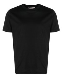 Мужская черная футболка с круглым вырезом от Canali