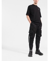 Мужская черная футболка с круглым вырезом от Off-White