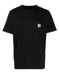 Мужская черная футболка с круглым вырезом от Carhartt WIP