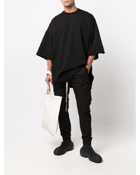 Мужская черная футболка с круглым вырезом от Rick Owens DRKSHDW