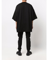 Мужская черная футболка с круглым вырезом от Rick Owens DRKSHDW