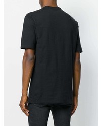 Мужская черная футболка с круглым вырезом от Helmut Lang