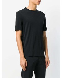 Мужская черная футболка с круглым вырезом от Joseph