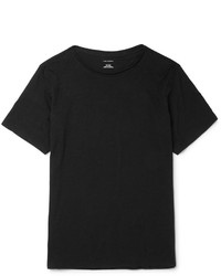 Мужская черная футболка с круглым вырезом от Club Monaco