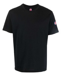 Мужская черная футболка с круглым вырезом от Colmar