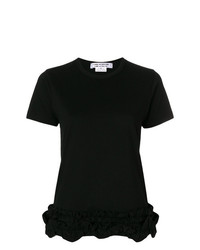 Женская черная футболка с круглым вырезом от Comme Des Garcons Comme Des Garcons