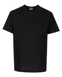 Мужская черная футболка с круглым вырезом от Comme des Garcons Homme Deux