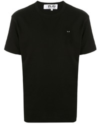 Мужская черная футболка с круглым вырезом от Comme Des Garcons Play