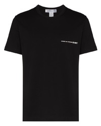 Мужская черная футболка с круглым вырезом от Comme Des Garcons SHIRT