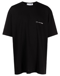 Мужская черная футболка с круглым вырезом от Comme Des Garcons SHIRT