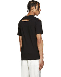 Мужская черная футболка с круглым вырезом от Comme des Garcons