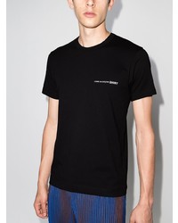 Мужская черная футболка с круглым вырезом от Comme Des Garcons SHIRT