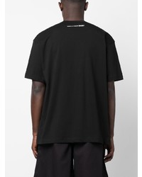 Мужская черная футболка с круглым вырезом от Comme Des Garcons SHIRT