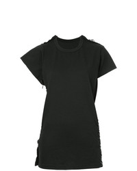 Женская черная футболка с круглым вырезом от Comme Des Garçons Vintage