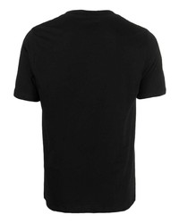 Мужская черная футболка с круглым вырезом от Cenere Gb