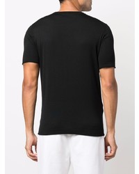 Мужская черная футболка с круглым вырезом от GOES BOTANICAL