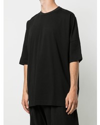 Мужская черная футболка с круглым вырезом от Casey Casey