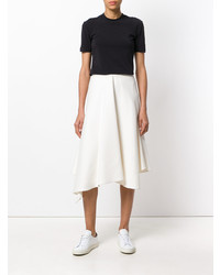 Женская черная футболка с круглым вырезом от Y-3