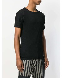 Мужская черная футболка с круглым вырезом от Tom Rebl