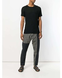 Мужская черная футболка с круглым вырезом от Tom Rebl