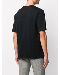 Мужская черная футболка с круглым вырезом от Calvin Klein Jeans