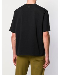Мужская черная футболка с круглым вырезом от Ami Paris