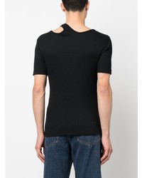 Мужская черная футболка с круглым вырезом от Y/Project