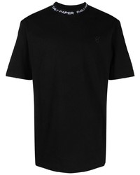 Мужская черная футболка с круглым вырезом от Daily Paper