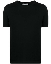 Мужская черная футболка с круглым вырезом от Daniele Alessandrini