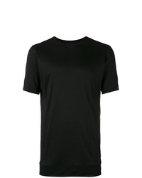 Мужская черная футболка с круглым вырезом от Devoa
