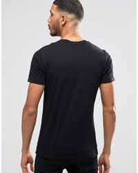 Мужская черная футболка с круглым вырезом от Religion