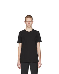 Мужская черная футболка с круглым вырезом от Dolce and Gabbana