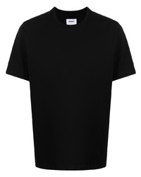 Мужская черная футболка с круглым вырезом от Doublet