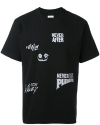 Мужская черная футболка с круглым вырезом от Edwin