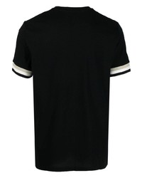 Мужская черная футболка с круглым вырезом от Fred Perry