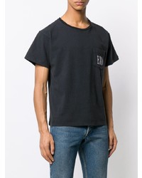 Мужская черная футболка с круглым вырезом от Enfants Riches Deprimes
