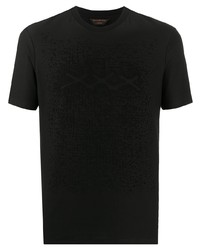 Мужская черная футболка с круглым вырезом от Ermenegildo Zegna XXX