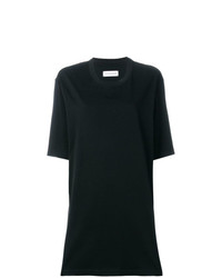 Женская черная футболка с круглым вырезом от Faith Connexion