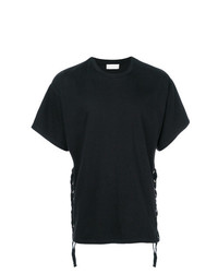Мужская черная футболка с круглым вырезом от Faith Connexion