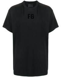 Мужская черная футболка с круглым вырезом от Fear Of God