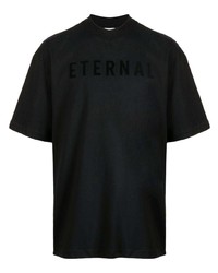 Мужская черная футболка с круглым вырезом от Fear Of God