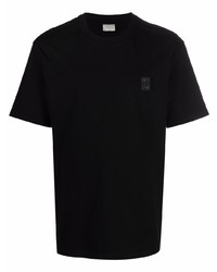 Мужская черная футболка с круглым вырезом от Filling Pieces