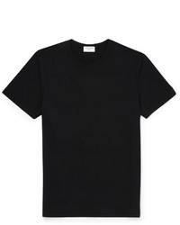 Мужская черная футболка с круглым вырезом от Frame