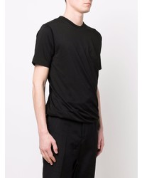 Мужская черная футболка с круглым вырезом от Junya Watanabe MAN